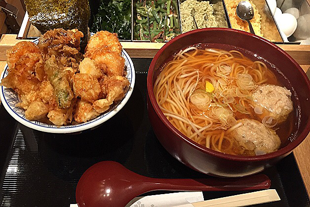 金子半之助コレド室町 天丼と稲庭うどんのランチ 九州中心のラーメンとデカ盛りグルメ